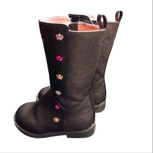 Juicy Couture Riding Boot Girls Lil Pasadena 6C